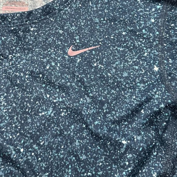 Nike Women's Training One DRI-FIT Long Sleeve Miler Edition Blue Size XS - Picture 4 of 5